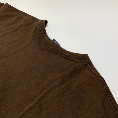 【中古品】【メンズ】 STUSSY ステューシー 4 LIFE S/S TEE MADE IN USA 4ライフ ショートスリーブ Tシャツ 半袖 トップス USA製 142-260818-ko-06-teih サイズ：XL カラー：ブラウン 万代Net店