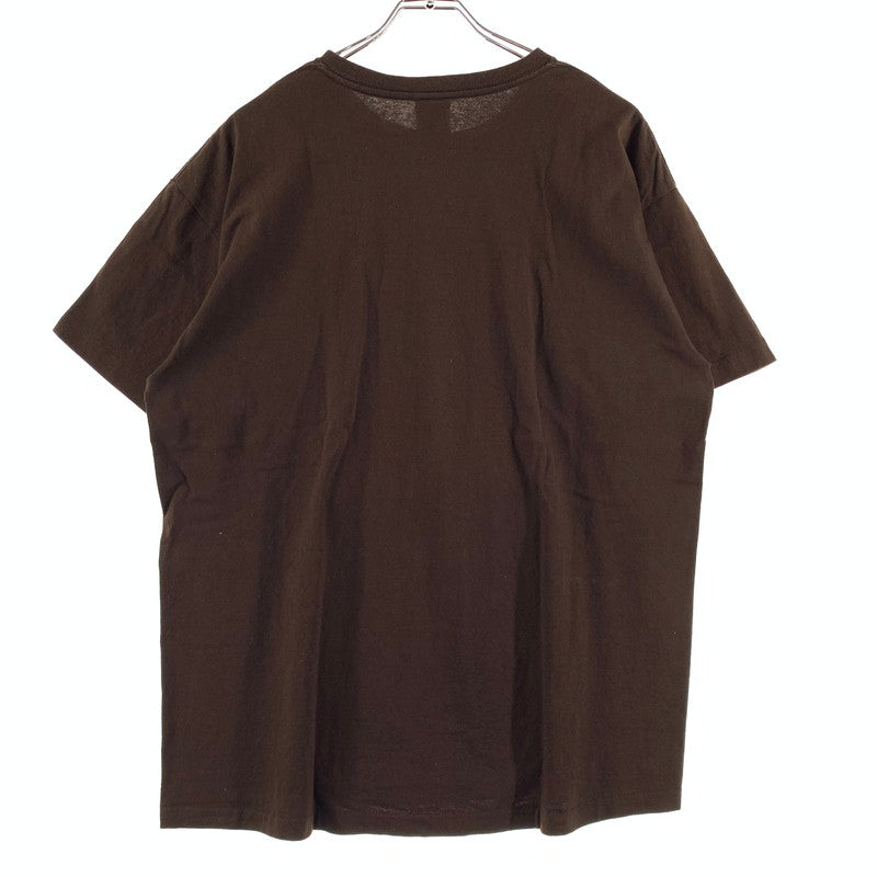 【中古品】【メンズ】 STUSSY ステューシー 4 LIFE S/S TEE MADE IN USA 4ライフ ショートスリーブ Tシャツ 半袖 トップス USA製 142-260818-ko-06-teih サイズ：XL カラー：ブラウン 万代Net店
