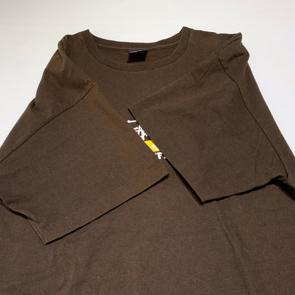 【中古品】【メンズ】 STUSSY ステューシー 4 LIFE S/S TEE MADE IN USA 4ライフ ショートスリーブ Tシャツ 半袖 トップス USA製 142-260818-ko-06-teih サイズ：XL カラー：ブラウン 万代Net店
