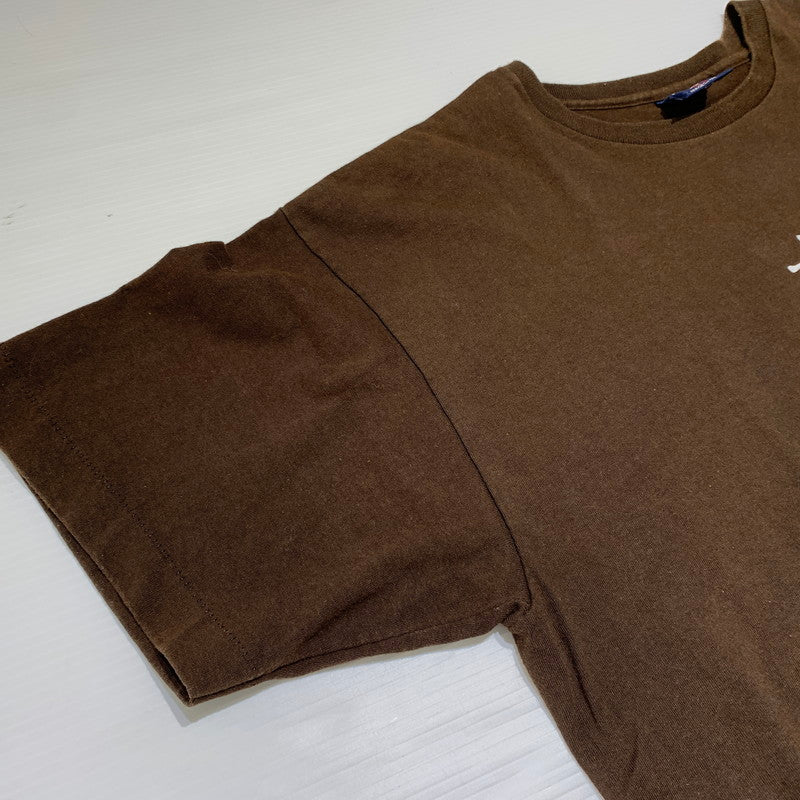 【中古品】【メンズ】 STUSSY ステューシー 4 LIFE S/S TEE MADE IN USA 4ライフ ショートスリーブ Tシャツ 半袖 トップス USA製 142-260818-ko-06-teih サイズ：XL カラー：ブラウン 万代Net店