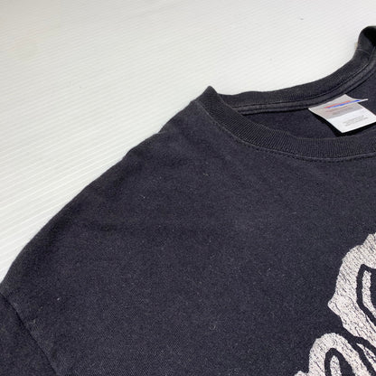 【中古品】【メンズ】 HANES ヘインズ RED HOT CHILI PEPPERS 2010 S/S TEE レッドホット チリペッパーズ ショートスリーブ Tシャツ 半袖 トップス 145-260818-ko-10-teih サイズ：XL カラー：ブラック 万代Net店