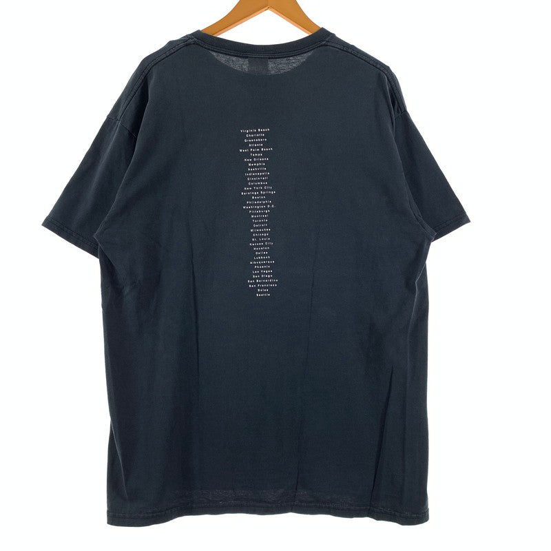 【現状渡し品】【メンズ】 ANVIL アンヴィル PEARL JAM BINAURAL CONCERT TEE パール ジャム ビノーラル コンサート Tシャツ 半袖 トップス 145-260818-ko-09-teih サイズ：XL カラー：ブラック系 万代Net店