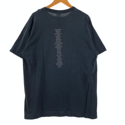 【現状渡し品】【メンズ】 ANVIL アンヴィル PEARL JAM BINAURAL CONCERT TEE パール ジャム ビノーラル コンサート Tシャツ 半袖 トップス 145-260818-ko-09-teih サイズ：XL カラー：ブラック系 万代Net店