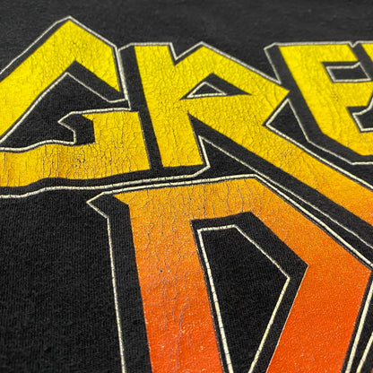 【中古品】【メンズ】 UNKNOWN 00's GREEN DAY S/S TEE 2000年代 グリーン デイ ショートスリーブ Tシャツ 半袖 Tシャツ 145-260829-sa-10-tei サイズ：XL カラー：ブラック 万代Net店