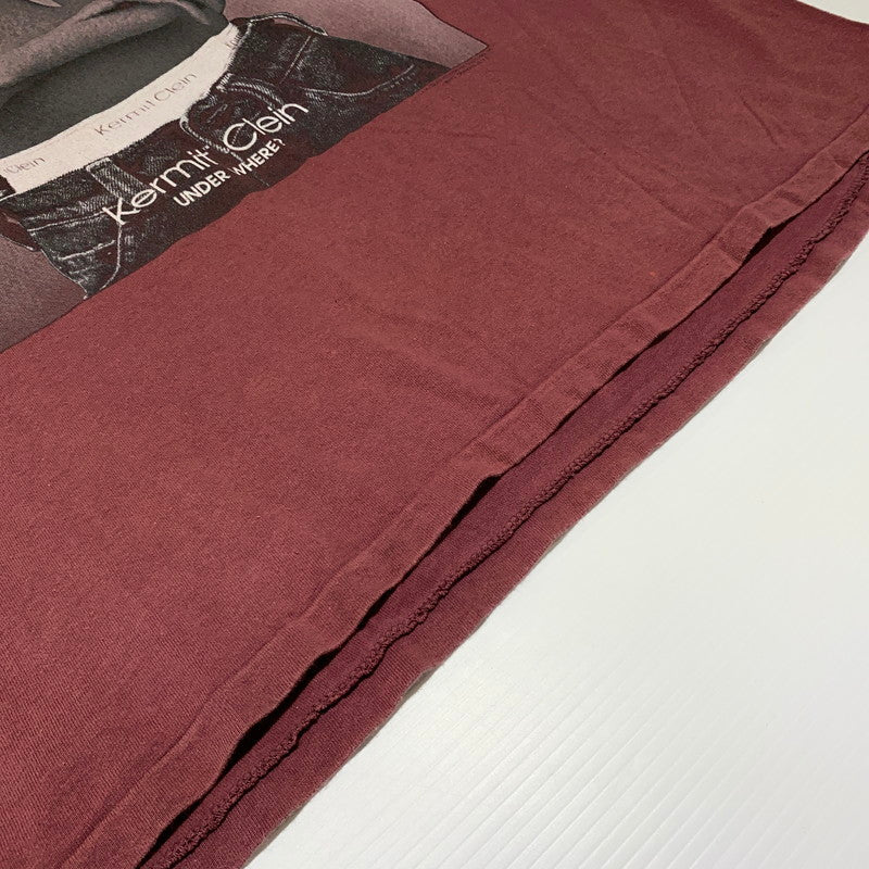【現状渡し品】【メンズ】 CHANGES チェンジーズ KERMIT CLEIN S/S TEE カーミット クライン ショートスリーブ Tシャツ 半袖 トップス 145-260818-ko-08-teih サイズ：XL カラー：ピンク 万代Net店
