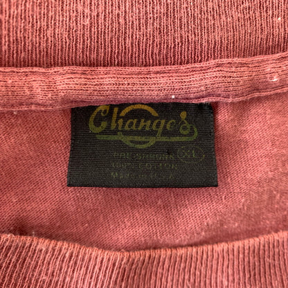 【現状渡し品】【メンズ】 CHANGES チェンジーズ KERMIT CLEIN S/S TEE カーミット クライン ショートスリーブ Tシャツ 半袖 トップス 145-260818-ko-08-teih サイズ：XL カラー：ピンク 万代Net店