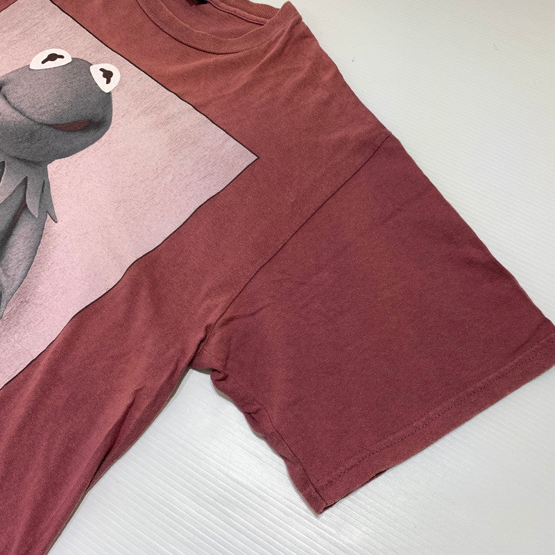 【現状渡し品】【メンズ】 CHANGES チェンジーズ KERMIT CLEIN S/S TEE カーミット クライン ショートスリーブ Tシャツ 半袖 トップス 145-260818-ko-08-teih サイズ：XL カラー：ピンク 万代Net店