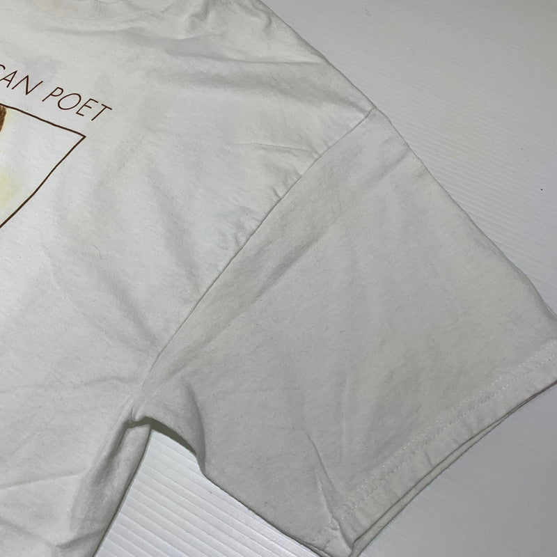 【中古品】【メンズ】 HANES ヘインズ JIM MORRISON S/S TEE ジム モリソン ショートスリーブ Tシャツ 半袖 トップス 145-260818-ko-07-teih サイズ：XL カラー：ホワイト 万代Net店