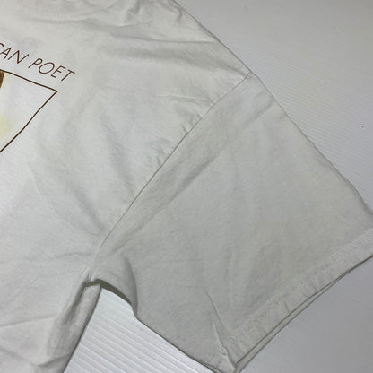 【中古品】【メンズ】 HANES ヘインズ JIM MORRISON S/S TEE ジム モリソン ショートスリーブ Tシャツ 半袖 トップス 145-260818-ko-07-teih サイズ：XL カラー：ホワイト 万代Net店