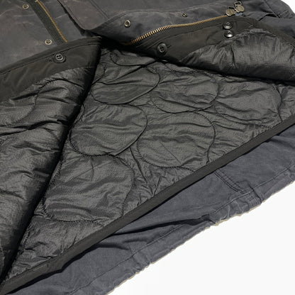 【現状渡し品】【メンズ】 JOURNAL STANDARD ジャーナルスタンダード ZIP UP JACKET 23-011-600-2300-3-0 ジップアップ ジャケット アウター 中綿ジャケット 147-260818-ko-13-teih サイズ：M カラー：ブラック系 万代Net店