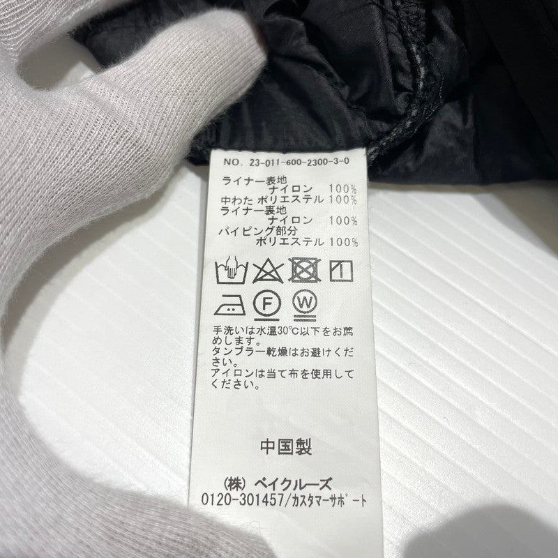 【現状渡し品】【メンズ】 JOURNAL STANDARD ジャーナルスタンダード ZIP UP JACKET 23-011-600-2300-3-0 ジップアップ ジャケット アウター 中綿ジャケット 147-260818-ko-13-teih サイズ：M カラー：ブラック系 万代Net店