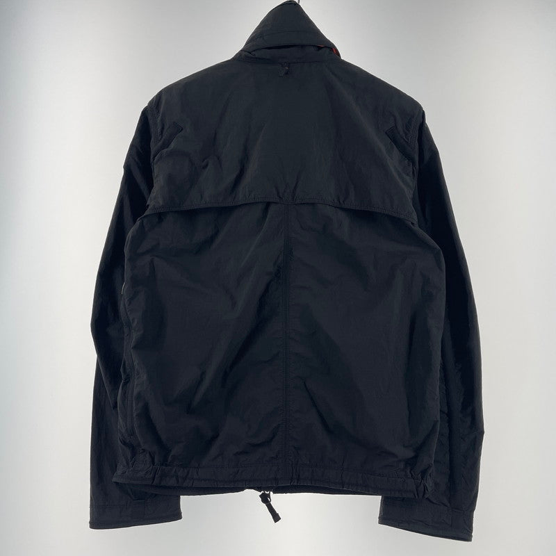 【中古品】【メンズ】 PARAJUMPERS パラジャンパーズ WINDBREAKER ZIP UP JACKET ウィンドブレーカー ジップアップ ジャケット ライトアウター 144-260818-ko-17-teih サイズ：M カラー：ブラック 万代Net店