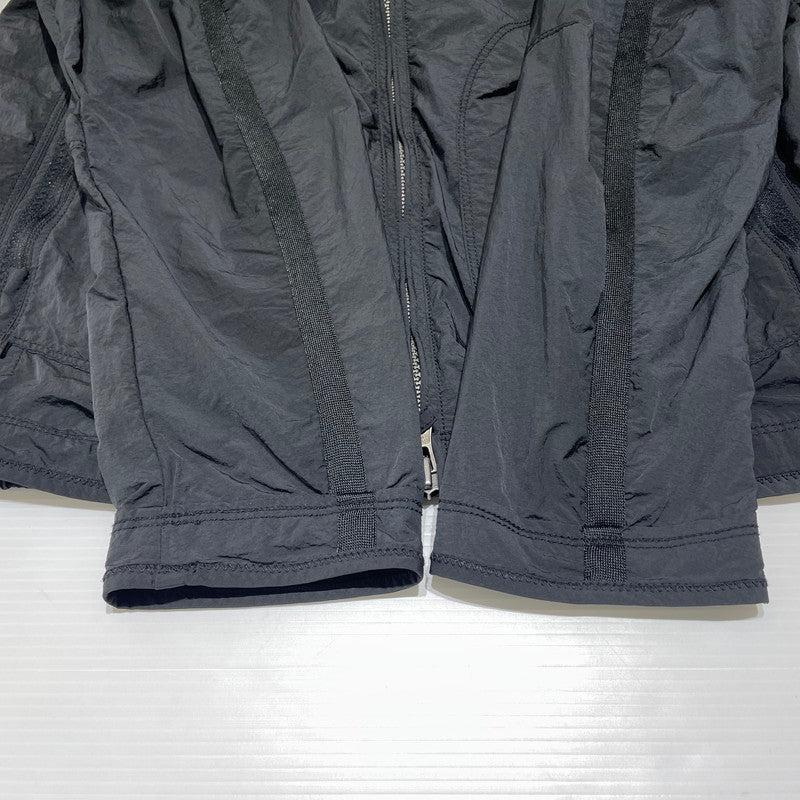 【中古品】【メンズ】 PARAJUMPERS パラジャンパーズ WINDBREAKER ZIP UP JACKET ウィンドブレーカー ジップアップ ジャケット ライトアウター 144-260818-ko-17-teih サイズ：M カラー：ブラック 万代Net店