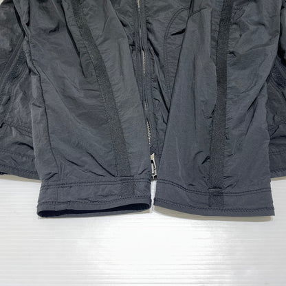 【中古品】【メンズ】 PARAJUMPERS パラジャンパーズ WINDBREAKER ZIP UP JACKET ウィンドブレーカー ジップアップ ジャケット ライトアウター 144-260818-ko-17-teih サイズ：M カラー：ブラック 万代Net店