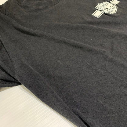 【現状渡し品】【メンズ】 SOFFE ソフィー HARLEY DAVIDSON JACK DANIEL'S S/S TEE ハーレーダビッドソン ジャックダニエル ショートスリーブ Tシャツ 半袖 トップス 145-260818-ko-01-teih サイズ：L カラー：ブラック系 万代Net店