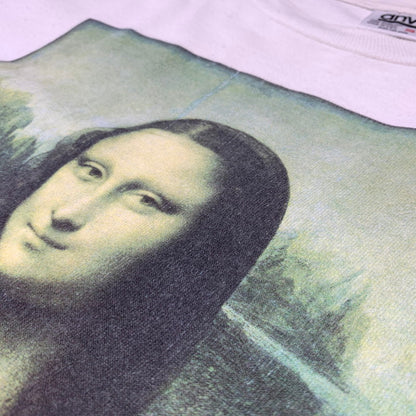 【現状渡し品】【メンズ】 ANVIL アンヴィル MONA LISA S/S TEE モナリザ ショートスリーブ Ｔシャツ 半袖 トップス 145-260818-ko-03-teih サイズ：F カラー：ホワイト 万代Net店
