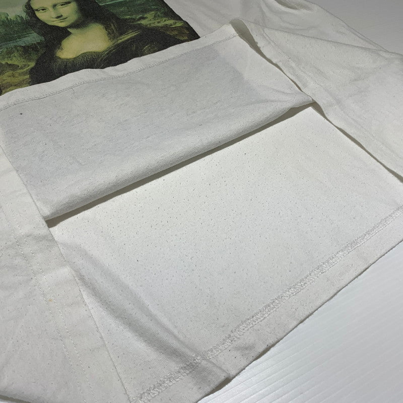 【現状渡し品】【メンズ】 ANVIL アンヴィル MONA LISA S/S TEE モナリザ ショートスリーブ Ｔシャツ 半袖 トップス 145-260818-ko-03-teih サイズ：F カラー：ホワイト 万代Net店