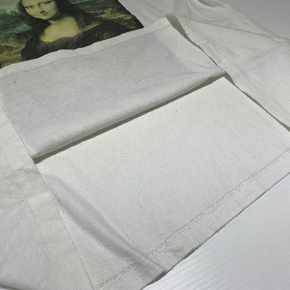 【現状渡し品】【メンズ】 ANVIL アンヴィル MONA LISA S/S TEE モナリザ ショートスリーブ Ｔシャツ 半袖 トップス 145-260818-ko-03-teih サイズ：F カラー：ホワイト 万代Net店