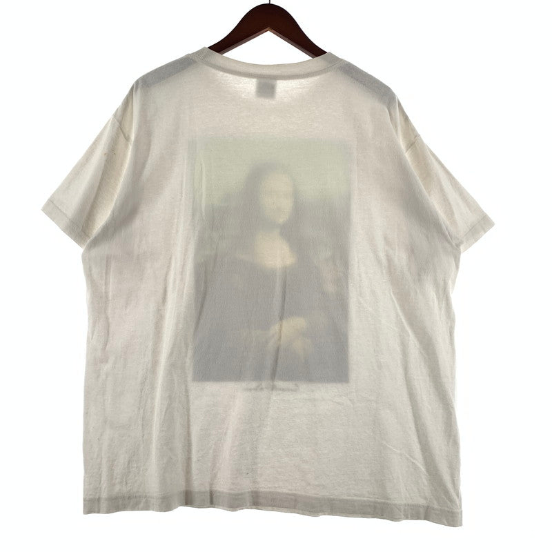 【現状渡し品】【メンズ】 ANVIL アンヴィル MONA LISA S/S TEE モナリザ ショートスリーブ Ｔシャツ 半袖 トップス 145-260818-ko-03-teih サイズ：F カラー：ホワイト 万代Net店