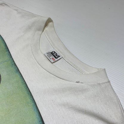 【現状渡し品】【メンズ】 ANVIL アンヴィル MONA LISA S/S TEE モナリザ ショートスリーブ Ｔシャツ 半袖 トップス 145-260818-ko-03-teih サイズ：F カラー：ホワイト 万代Net店