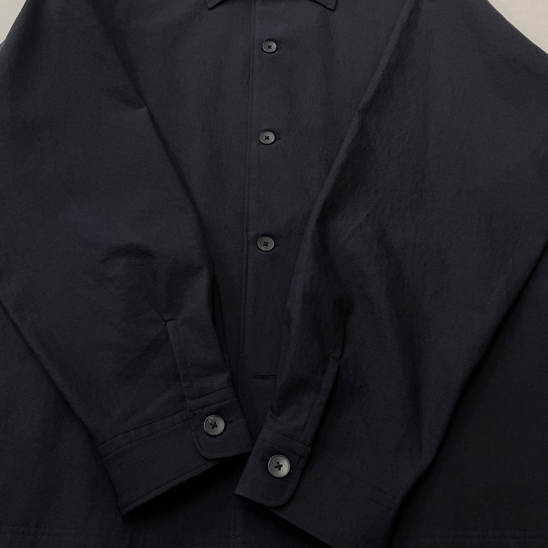 【中古品】【メンズ】 BEAUTY&YOUTH ビューティ アンド ユース KOMATSU PACK OVER LS SHIRT 1211-174-8037 コマツ パック オーバー エルエス シャツ 長袖 トップス 147-260830-sa-10-tei サイズ：M カラー：ネイビー 万代Net店