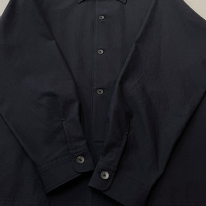【中古品】【メンズ】 BEAUTY&YOUTH ビューティ アンド ユース KOMATSU PACK OVER LS SHIRT 1211-174-8037 コマツ パック オーバー エルエス シャツ 長袖 トップス 147-260830-sa-10-tei サイズ：M カラー：ネイビー 万代Net店