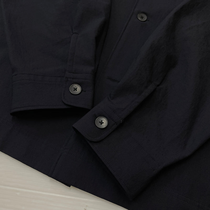 【中古品】【メンズ】 BEAUTY&YOUTH ビューティ アンド ユース KOMATSU PACK OVER LS SHIRT 1211-174-8037 コマツ パック オーバー エルエス シャツ 長袖 トップス 147-260830-sa-10-tei サイズ：M カラー：ネイビー 万代Net店