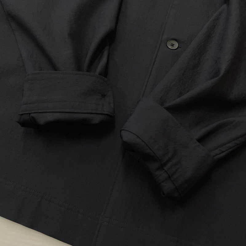 【中古品】【メンズ】 BEAUTY&YOUTH ビューティ アンド ユース KOMATSU PACK OVER LS SHIRT 1211-174-8037 コマツ パック オーバー エルエス シャツ 長袖 トップス 147-260830-sa-10-tei サイズ：M カラー：ネイビー 万代Net店