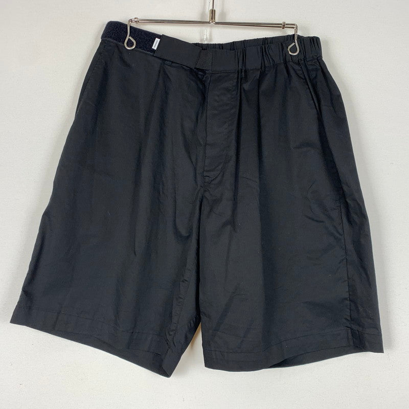 【中古品】【メンズ】 GRAPHPAPER グラフペーパー SOLOTEX TWILL WIDE CHEF SHORTS GM242-40017B ソロテックスツイル ワイドシェフショーツ ボトムス ハーフパンツ 151-260818-ko-28-teih サイズ：2 カラー：ブラック 万代Net店