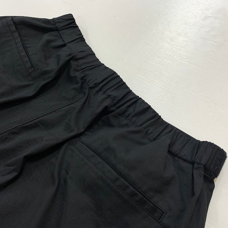 【中古品】【メンズ】 GRAPHPAPER グラフペーパー SOLOTEX TWILL WIDE CHEF SHORTS GM242-40017B ソロテックスツイル ワイドシェフショーツ ボトムス ハーフパンツ 151-260818-ko-28-teih サイズ：2 カラー：ブラック 万代Net店