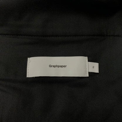【中古品】【メンズ】 GRAPHPAPER グラフペーパー SOLOTEX TWILL WIDE CHEF SHORTS GM242-40017B ソロテックスツイル ワイドシェフショーツ ボトムス ハーフパンツ 151-260818-ko-28-teih サイズ：2 カラー：ブラック 万代Net店