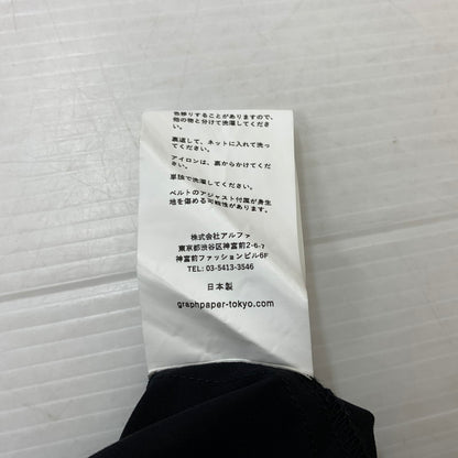 【中古品】【メンズ】 GRAPHPAPER グラフペーパー SOLOTEX TWILL WIDE CHEF SHORTS GM242-40017B ソロテックスツイル ワイドシェフショーツ ボトムス ハーフパンツ 151-260818-ko-28-teih サイズ：2 カラー：ブラック 万代Net店