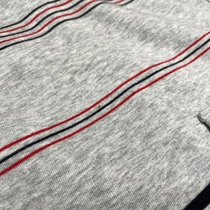 【現状渡し品】【メンズ】 SUPREME シュプリーム MULTI STRIPE ZIP PARKER マルチストライプ ジップパーカー トップス フルジップフーディ 149-260818-ko-12-teih サイズ：L カラー：グレー 万代Net店