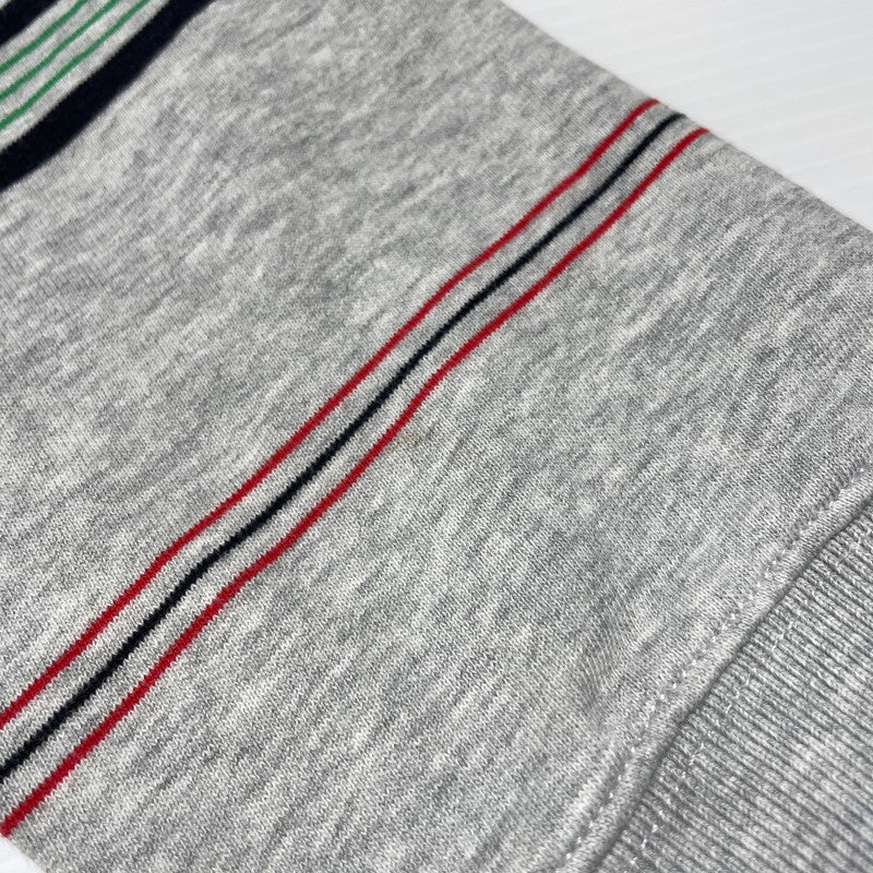 【現状渡し品】【メンズ】 SUPREME シュプリーム MULTI STRIPE ZIP PARKER マルチストライプ ジップパーカー トップス フルジップフーディ 149-260818-ko-12-teih サイズ：L カラー：グレー 万代Net店