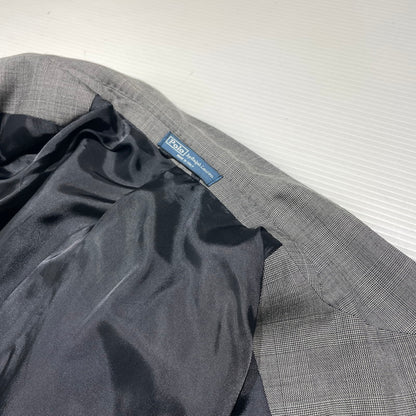 【中古品】【メンズ】 POLO RALPH LAUREN ポロ・ラルフローレン SET UP SUIT RJ112A 06RJB セットアップ スーツ ジャケット ボトムス 145-260818-ko-19-teih サイズ：42 カラー：グレー 万代Net店