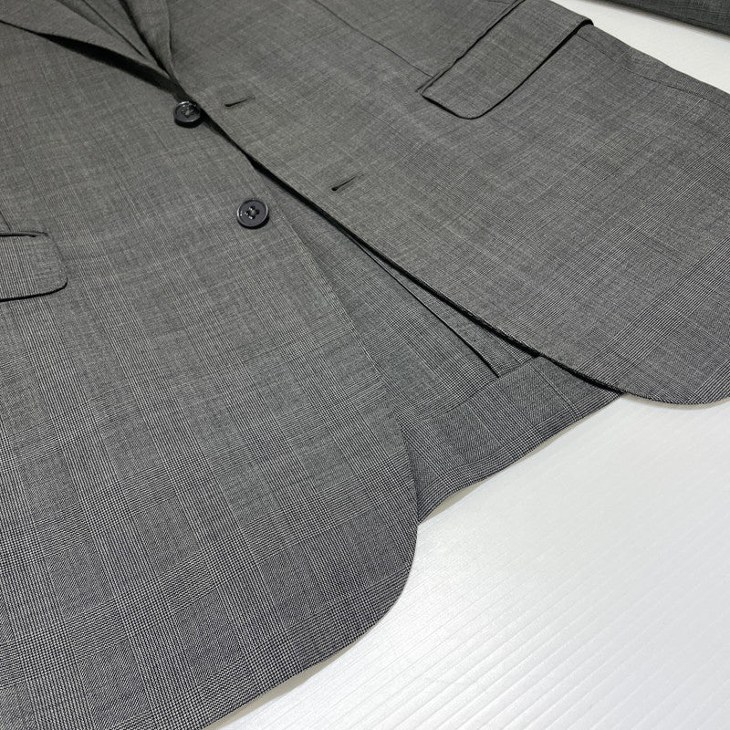【中古品】【メンズ】 POLO RALPH LAUREN ポロ・ラルフローレン SET UP SUIT RJ112A 06RJB セットアップ スーツ ジャケット ボトムス 145-260818-ko-19-teih サイズ：42 カラー：グレー 万代Net店
