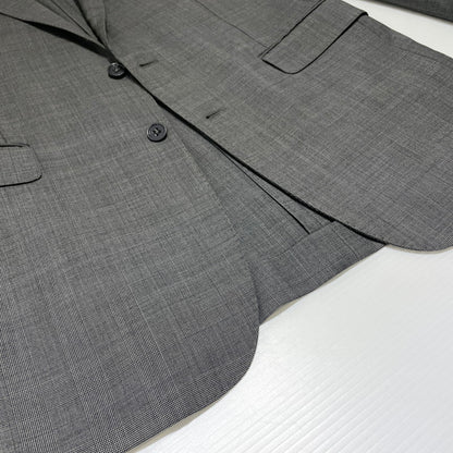 【中古品】【メンズ】 POLO RALPH LAUREN ポロ・ラルフローレン SET UP SUIT RJ112A 06RJB セットアップ スーツ ジャケット ボトムス 145-260818-ko-19-teih サイズ：42 カラー：グレー 万代Net店