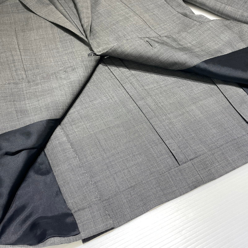 【中古品】【メンズ】 POLO RALPH LAUREN ポロ・ラルフローレン SET UP SUIT RJ112A 06RJB セットアップ スーツ ジャケット ボトムス 145-260818-ko-19-teih サイズ：42 カラー：グレー 万代Net店