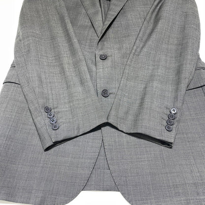 【中古品】【メンズ】 POLO RALPH LAUREN ポロ・ラルフローレン SET UP SUIT RJ112A 06RJB セットアップ スーツ ジャケット ボトムス 145-260818-ko-19-teih サイズ：42 カラー：グレー 万代Net店