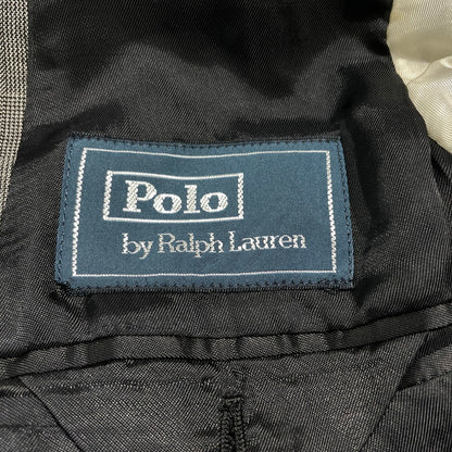 【中古品】【メンズ】 POLO RALPH LAUREN ポロ・ラルフローレン SET UP SUIT RJ112A 06RJB セットアップ スーツ ジャケット ボトムス 145-260818-ko-19-teih サイズ：42 カラー：グレー 万代Net店