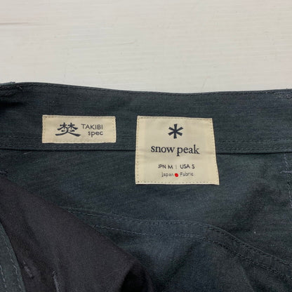 【中古品】【メンズ】 SNOW PEAK スノーピーク TAKIBI PAINTER PANTS PA-19SU104 タキビ ペインターパンツ ボトムス ワークパンツ 144-260818-ko-26-teih サイズ：M カラー：グレー 万代Net店