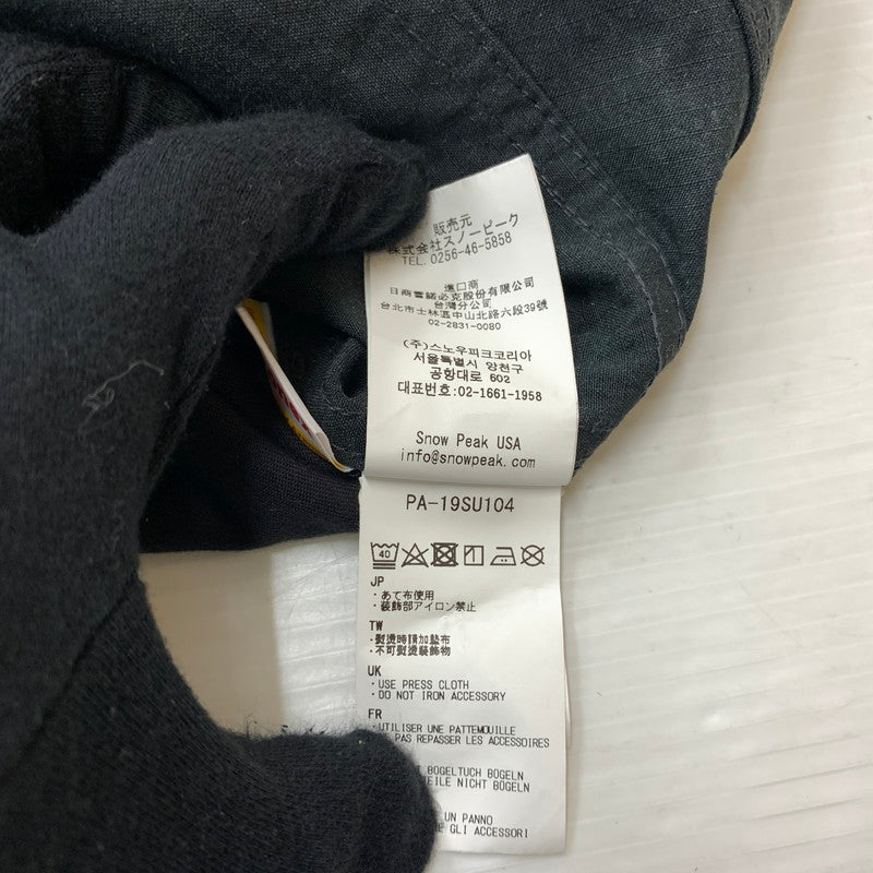 【中古品】【メンズ】 SNOW PEAK スノーピーク TAKIBI PAINTER PANTS PA-19SU104 タキビ ペインターパンツ ボトムス ワークパンツ 144-260818-ko-26-teih サイズ：M カラー：グレー 万代Net店