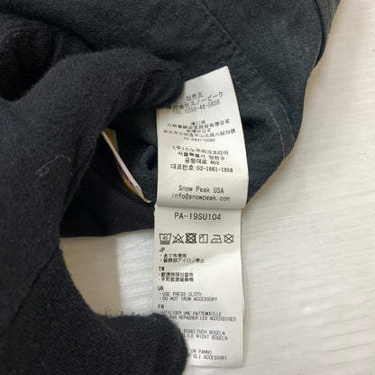 【中古品】【メンズ】 SNOW PEAK スノーピーク TAKIBI PAINTER PANTS PA-19SU104 タキビ ペインターパンツ ボトムス ワークパンツ 144-260818-ko-26-teih サイズ：M カラー：グレー 万代Net店