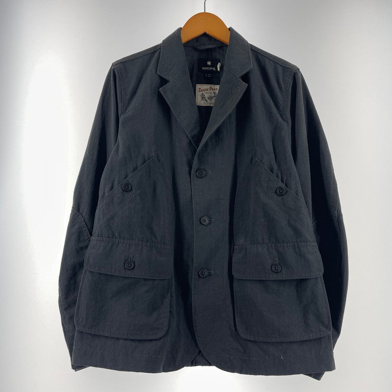 【中古品】【メンズ】 SNOW PEAK スノーピーク TAKIBI COVERALL JK-18AU012 タキビ カバーオール アウター ワークジャケット 144-260818-ko-20-teih サイズ：M カラー：グレー 万代Net店