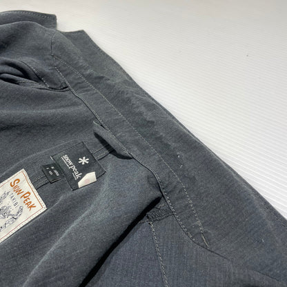 【中古品】【メンズ】 SNOW PEAK スノーピーク TAKIBI COVERALL JK-18AU012 タキビ カバーオール アウター ワークジャケット 144-260818-ko-20-teih サイズ：M カラー：グレー 万代Net店
