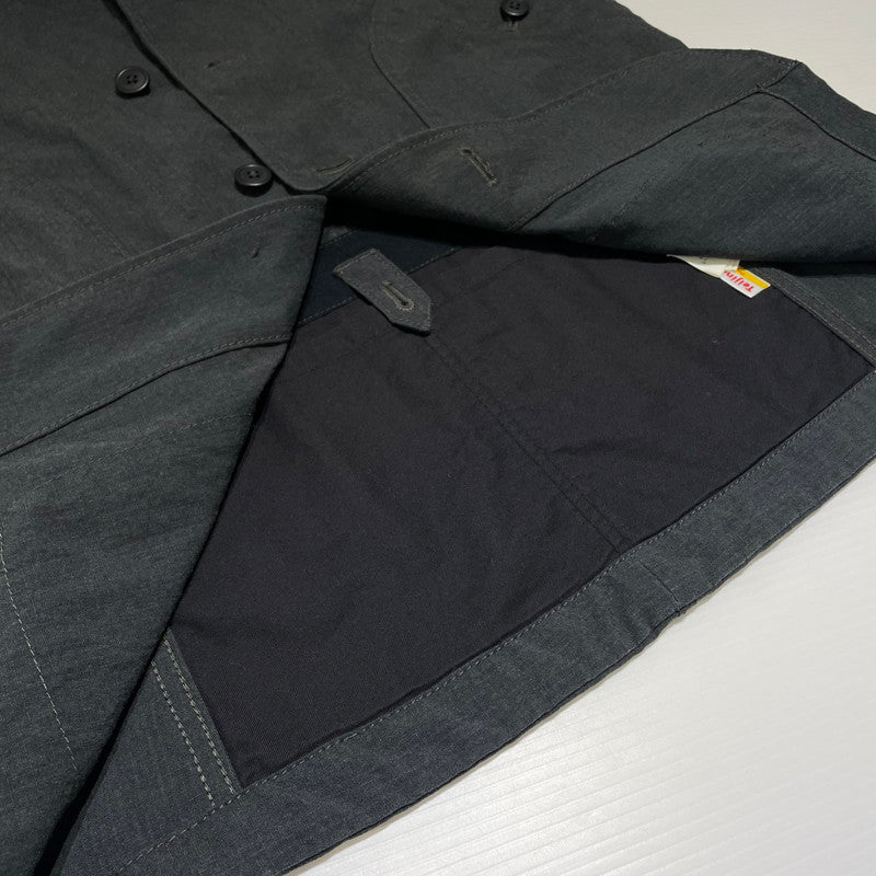 【中古品】【メンズ】 SNOW PEAK スノーピーク TAKIBI COVERALL JK-18AU012 タキビ カバーオール アウター ワークジャケット 144-260818-ko-20-teih サイズ：M カラー：グレー 万代Net店