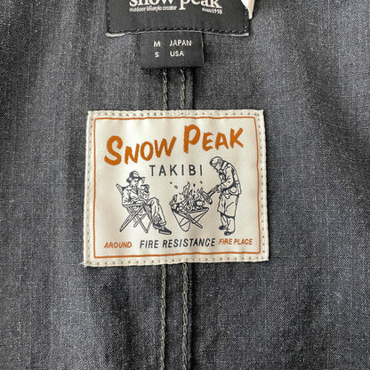 【中古品】【メンズ】 SNOW PEAK スノーピーク TAKIBI COVERALL JK-18AU012 タキビ カバーオール アウター ワークジャケット 144-260818-ko-20-teih サイズ：M カラー：グレー 万代Net店