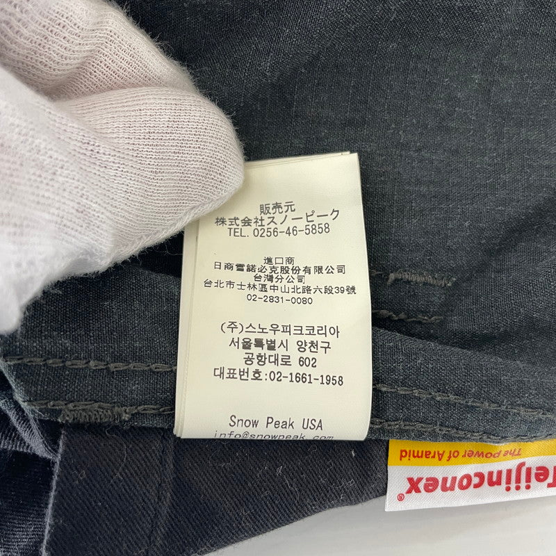 【中古品】【メンズ】 SNOW PEAK スノーピーク TAKIBI COVERALL JK-18AU012 タキビ カバーオール アウター ワークジャケット 144-260818-ko-20-teih サイズ：M カラー：グレー 万代Net店