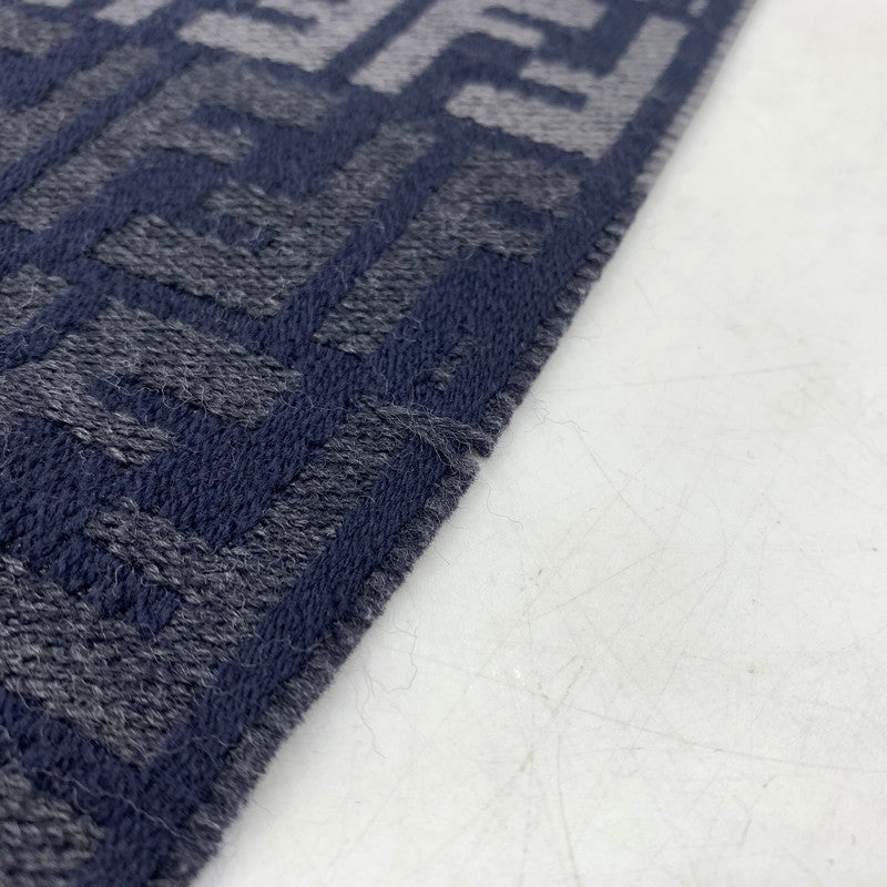 【中古品】【メンズ】 FENDI フェンディ WOOL MUFFLER MADE IN ITALY ウール マフラー イタリア製 187-260822-ss-08-teih カラー：総柄 万代Net店