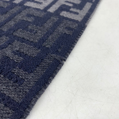 【中古品】【メンズ】 FENDI フェンディ WOOL MUFFLER MADE IN ITALY ウール マフラー イタリア製 187-260822-ss-08-teih カラー：総柄 万代Net店